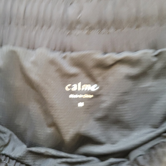 JOHNNY Was Calme Black Retro Striped  Elements Running Shorts Med - Picture 9 of 9